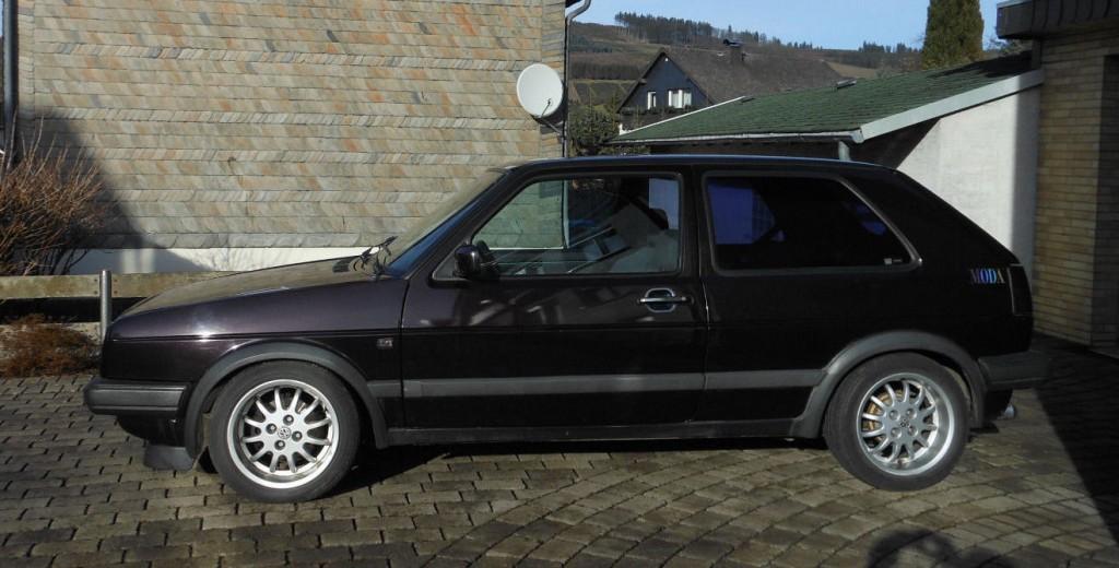 1990 VW Golf 2 “Sondermodell Moda” Tuning