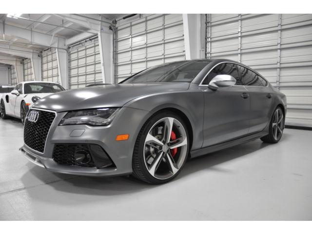 2014 Audi RS7 Matt Black with Exclusive Package APR Tune
